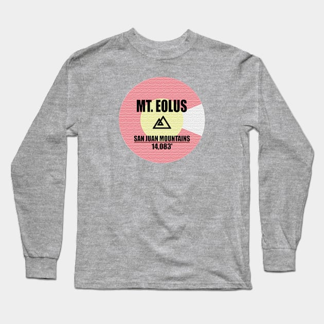 Mt. Eolus Long Sleeve T-Shirt by esskay1000